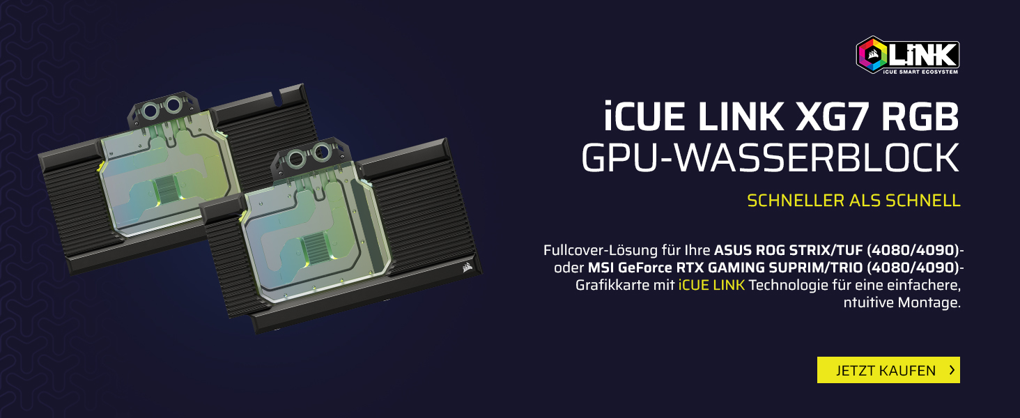 Система водяного охолодження Corsair iCUE LINK Titan 240 RX RGB для CPU - 240 мм AIO з 2 вентиляторами RX120 RGB, сумісна з Intel LGA 1851/1700, AMD AM5/AM4, з iCUE LINK-хабом, чорний колір