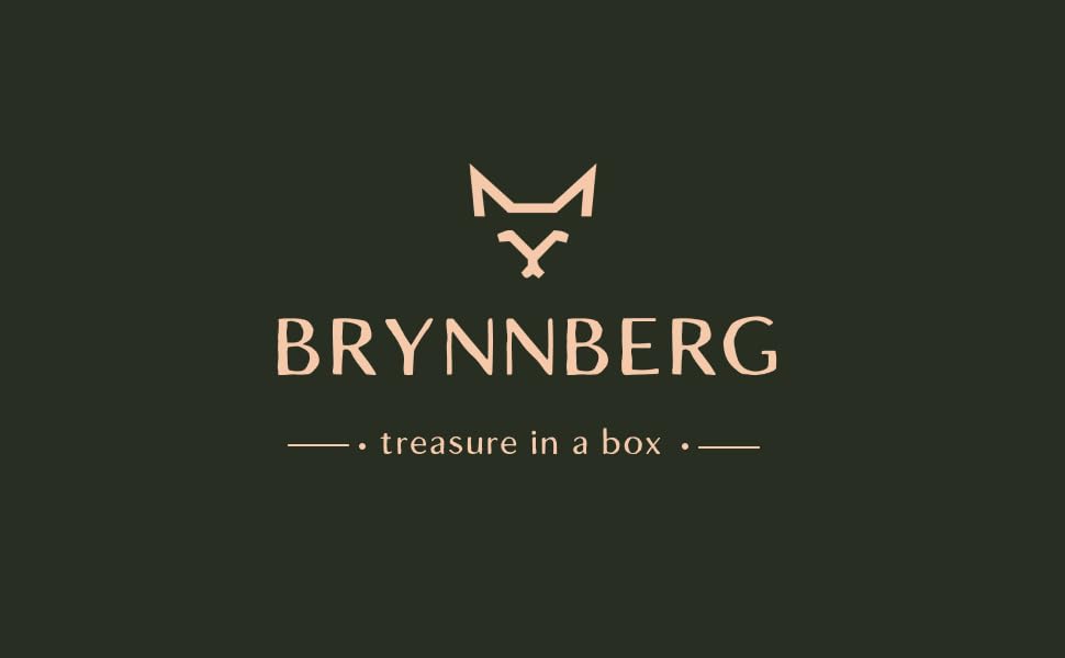 Дерев'яна скриня Brynnberg з замком 31x18x18 см, піратська скринька для грошей, скарбів, у вінтажному стилі, коричнева, масив дерева, для декору та зберігання