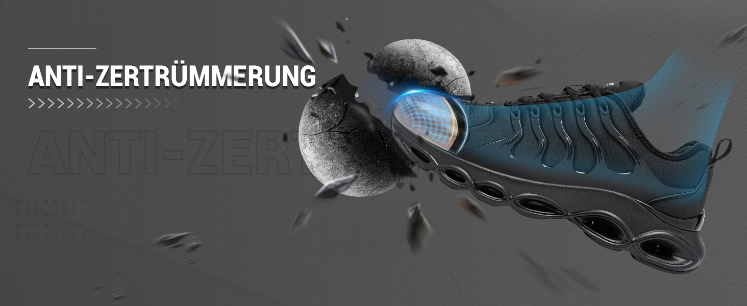 Чоловічі робочі черевики LARNMERN з металевим підноском, зручні, дихаючі, антипрокольні, легкі, модна модель, розміри 36-50 EU, чорний колір