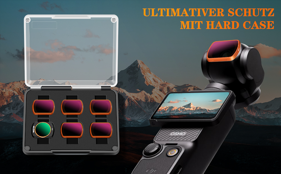 Набір фільтрів ND для DJI Osmo Pocket 3 Creator Combo (CPL, UV, VND), MINGVEN