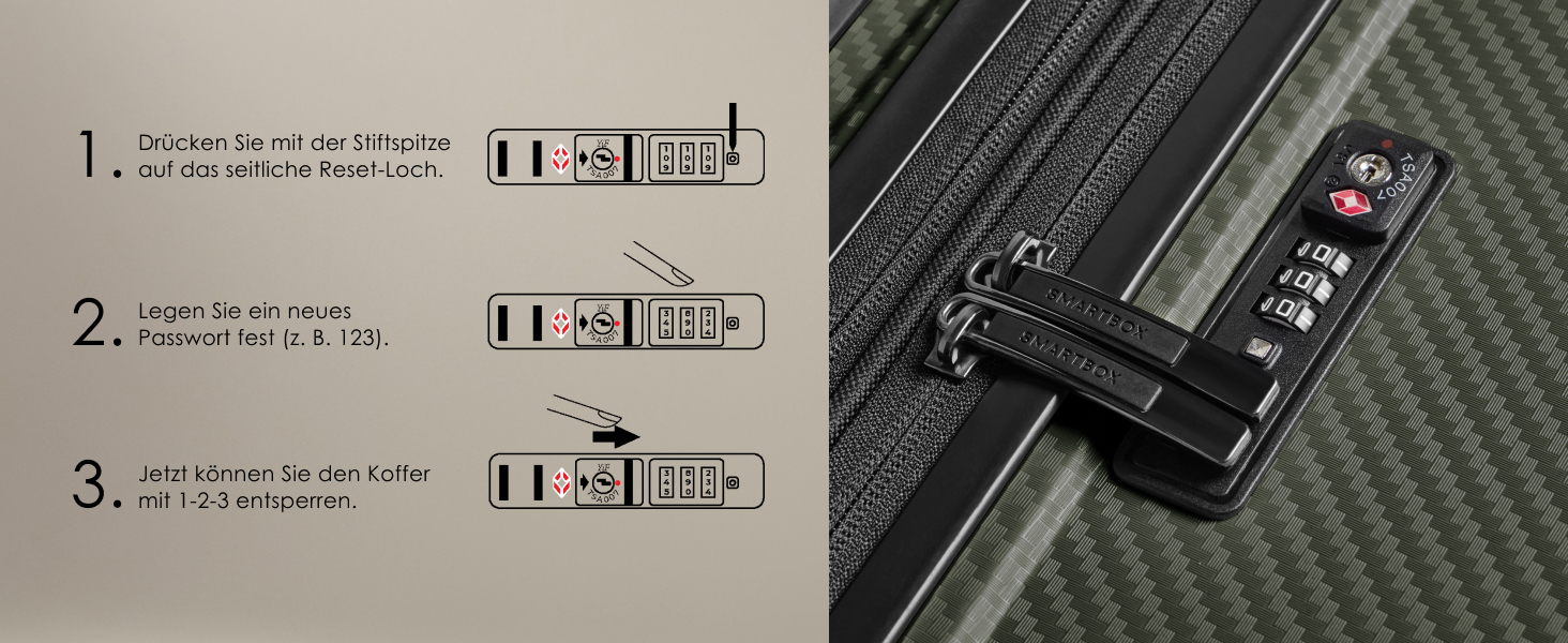 Чемодан тріумф SMARTBOX Olive L (76 см), розширюваний, 111-120 л, поліпропілен, 4 колеса, TSA-замок, 4.2 кг