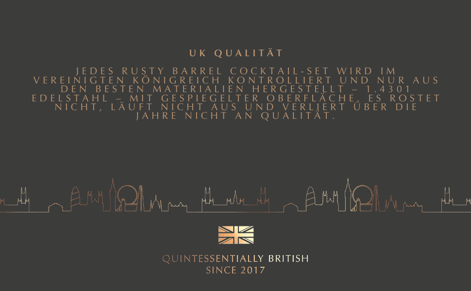 Набір для приготування коктейлів Chelsea Roségold – повний комплект для бармена: шейкер, мадлер, сито, мірний стакан, виливач, ложка, сумка та рецепти. З подарунковою коробкою