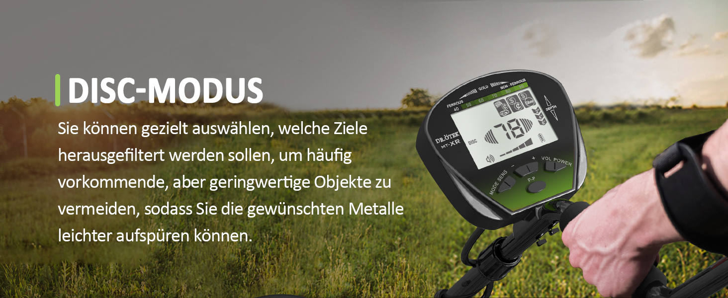 Металодетекторний набір для дорослих: професійний детектор з LCD дисплеєм
