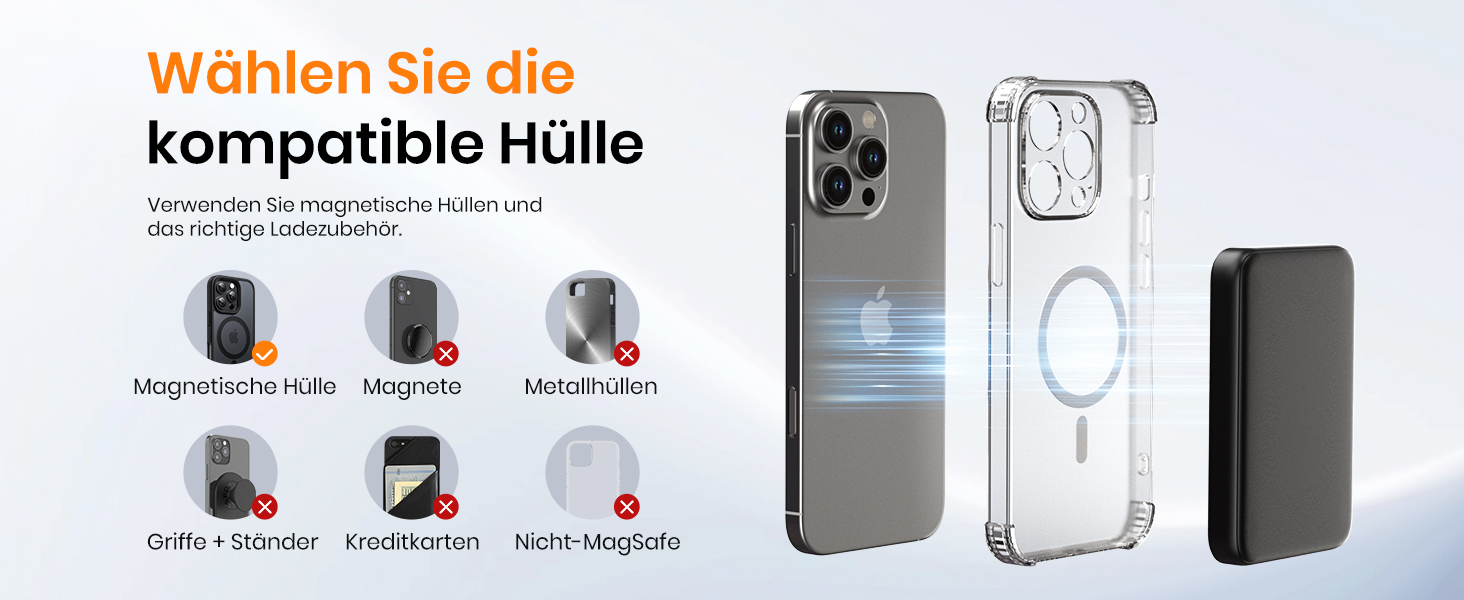 Power Bank A ADDTOP 10000mAh з бездротовою зарядкою та PD 20W - чорний