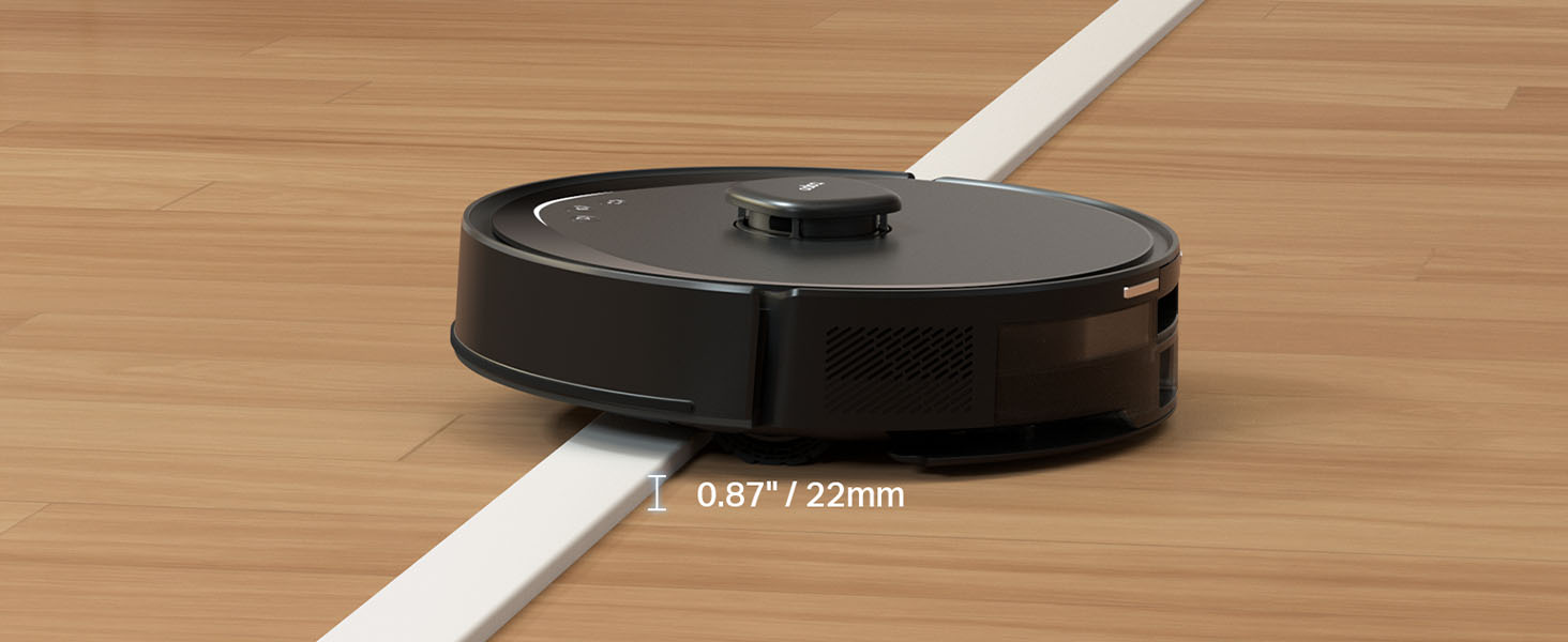 Робот-пилосос Tapo RV30 Max Plus з функцією миття та автоматичною станцією самостійного очищення, 5300Pa, LiDAR+IMU, голосове керування Alexa & Google Assistant, APP