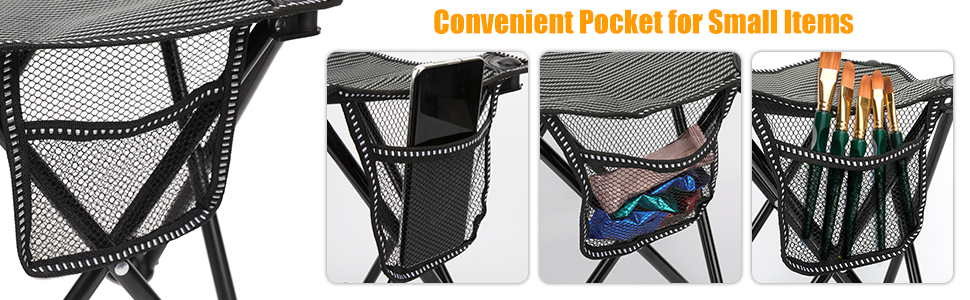 Складний стілець MATEPROX: легкий, портативний, для відпочинку на природі, риболовлі, кемпінгу та саду