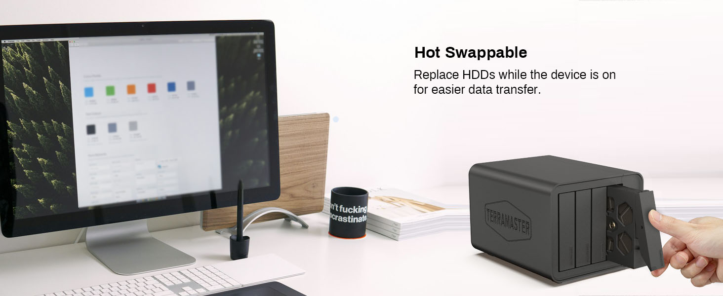 Зовнішній корпус для жорсткого диска Terramaster D4-320, 10Gbps, Diskless