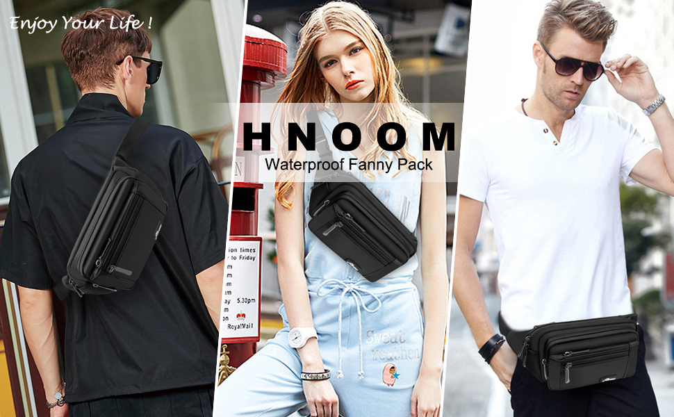 Жіноча поясна сумка-рюкзак, водонепроникна, для телефону, спортивна, для активного відпочинку, подорожей, прогулянок з собакою (чорна)