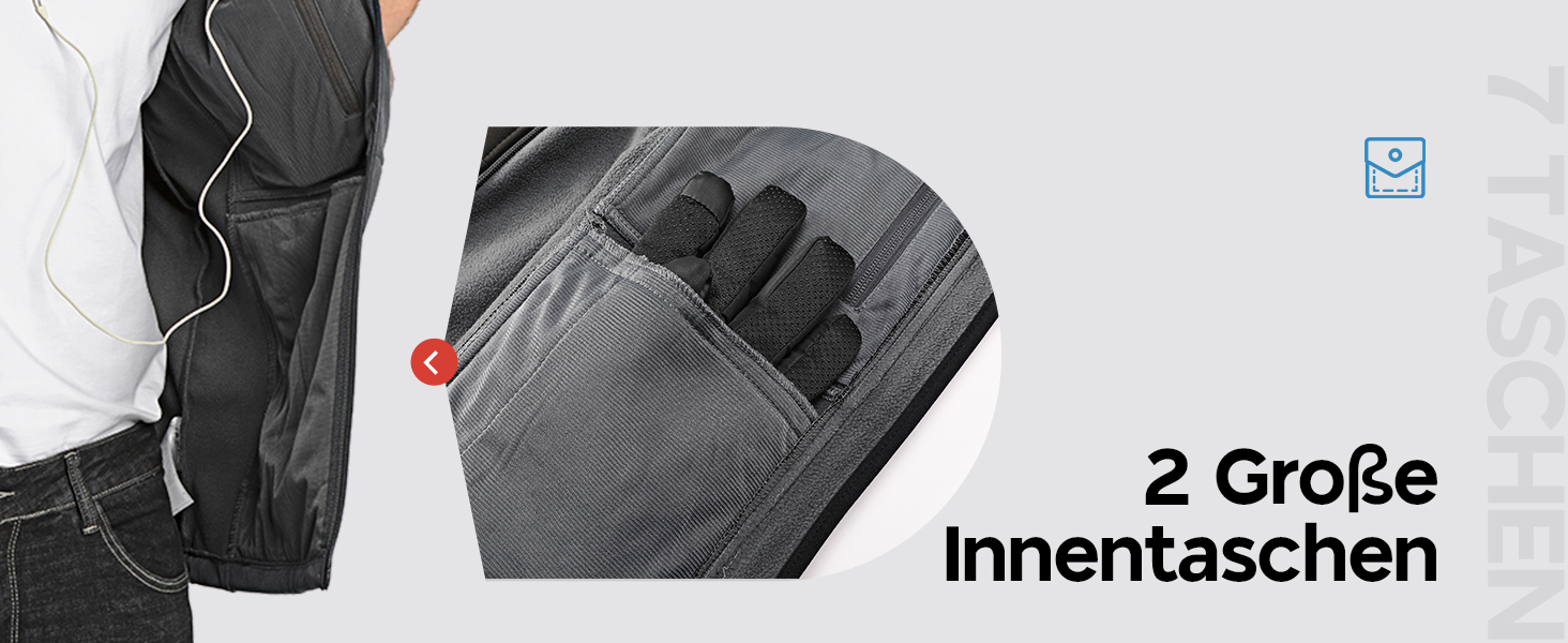 Чоловіча тепла жилетка Softshell з капюшоном, чорна XXL - водонепроникна, без рукавів