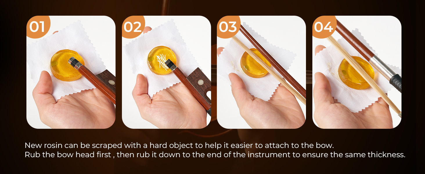 Скрипка Vangoa 4/4 з масиву дерева, набір для початківців, акустична, з кейсом, підставкою, смолою, струнами, інструкцією, демпфером, наклейками для нот, для дорослих, дітей та підлітків