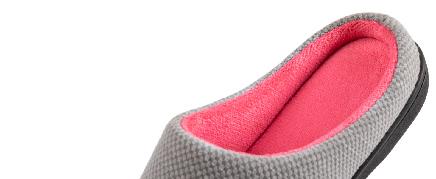 Тапочки жіночі RockDove Birdseye Knit з піною пам'яті, 36/37 EU, Аметистовий