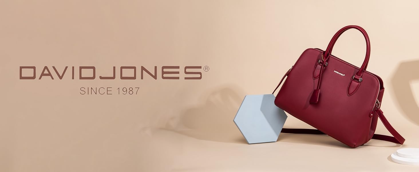 Сумка жіноча David Jones елегантна шопер (tote bag) з PU шкіри, чорна. Сумка через плече, багато відділень, для роботи та повсякдення