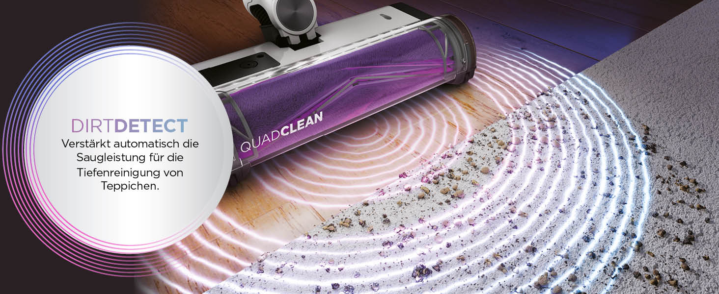 Пылесос Shark Clean & Empty: аккумуляторный, с базой самоочистки, до 40 мин работы, беспроводной, для шерсти животных, ковров и твердых полов, с LED-подсветкой, тихий, белый/синий, BU3521EU