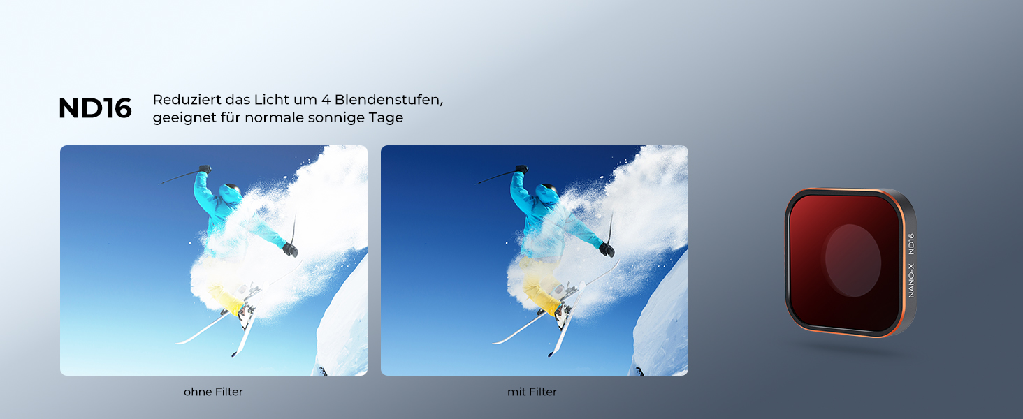 Набір фільтрів K&F Concept ND/CPL для GoPro Hero 13/12/11/10/9 Black (6 шт.)