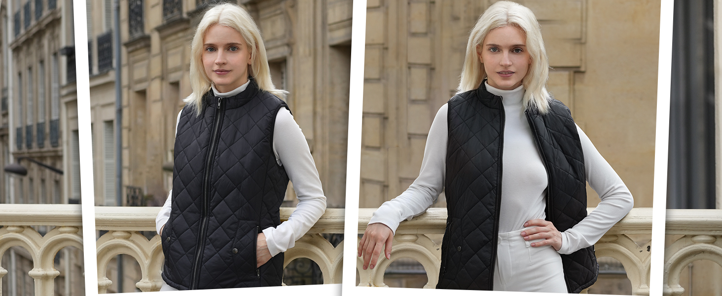 Жіноча жилетка Fuinloth, осіння, легка, стеганий жилет, без рукавів, куртка, короткий жилет, гільє, XXL, шоколадного кольору