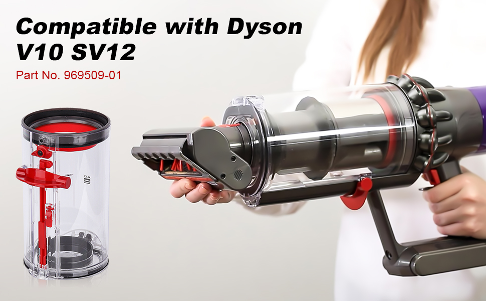 Замінний контейнер для пилу Dyson V10 SV12 Animal/Absolute (969509-01)