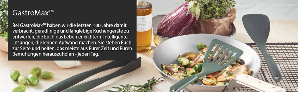 Пресс для часнику GastroMax - ергономічні ручки, вбудований очисник, безпечний BPA-free, Made in Sweden