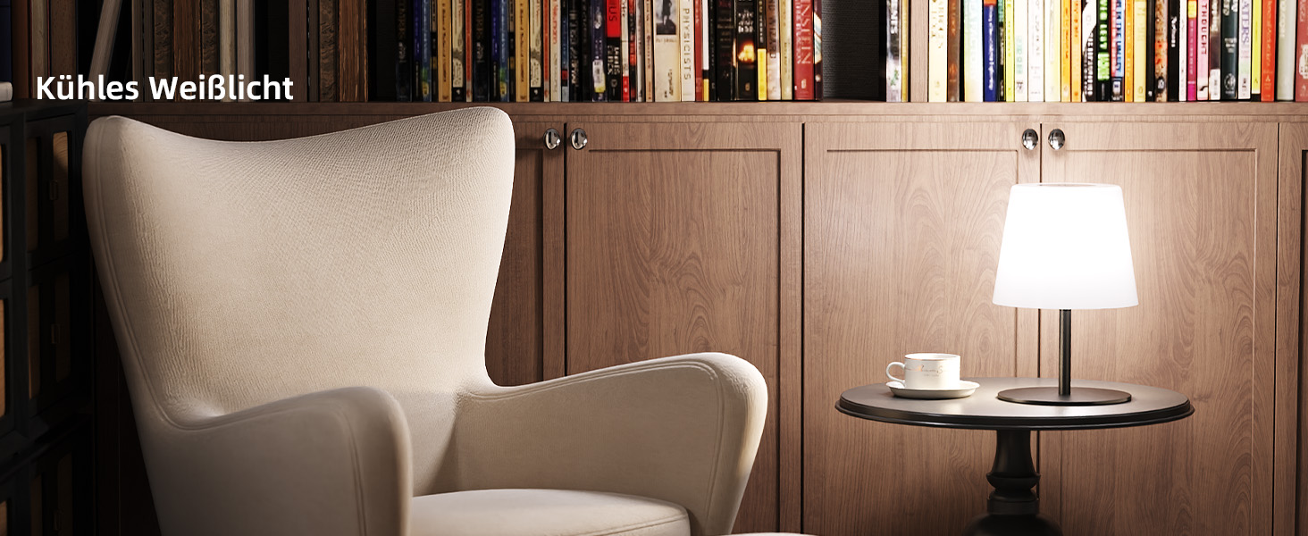 Світлодіодні настільні лампи EZVALO бездротові, 2 шт., IP65, USB-C, диммер сенсорний, 3 режими світла, для дому та кемпінгу (Чорні)