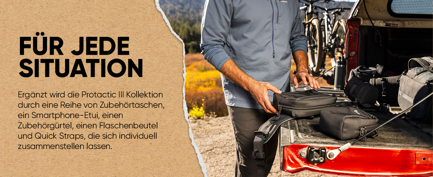 Lowepro ProTactic CS 60 III: Сумка для камери, сумісна з рюкзаками ProTactic 350/450 III, модульна система, 17x8x12 см