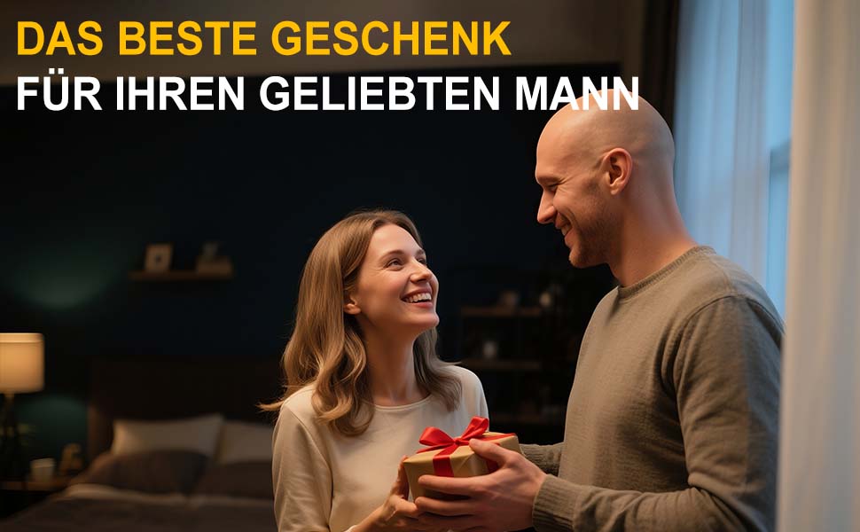 Електричний гоління для чоловіків, вологостійкий гоління для голови з зарядкою USB-C, магнітна система очищення та 120 хв роботи від акумулятора – ідеально для гоління голови та точного гоління короткого волосся, чорний