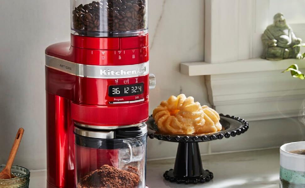 Кавомолка KitchenAid Artisan - Liebesapfelrot (Liebesapfelrot - червоний яблуко)