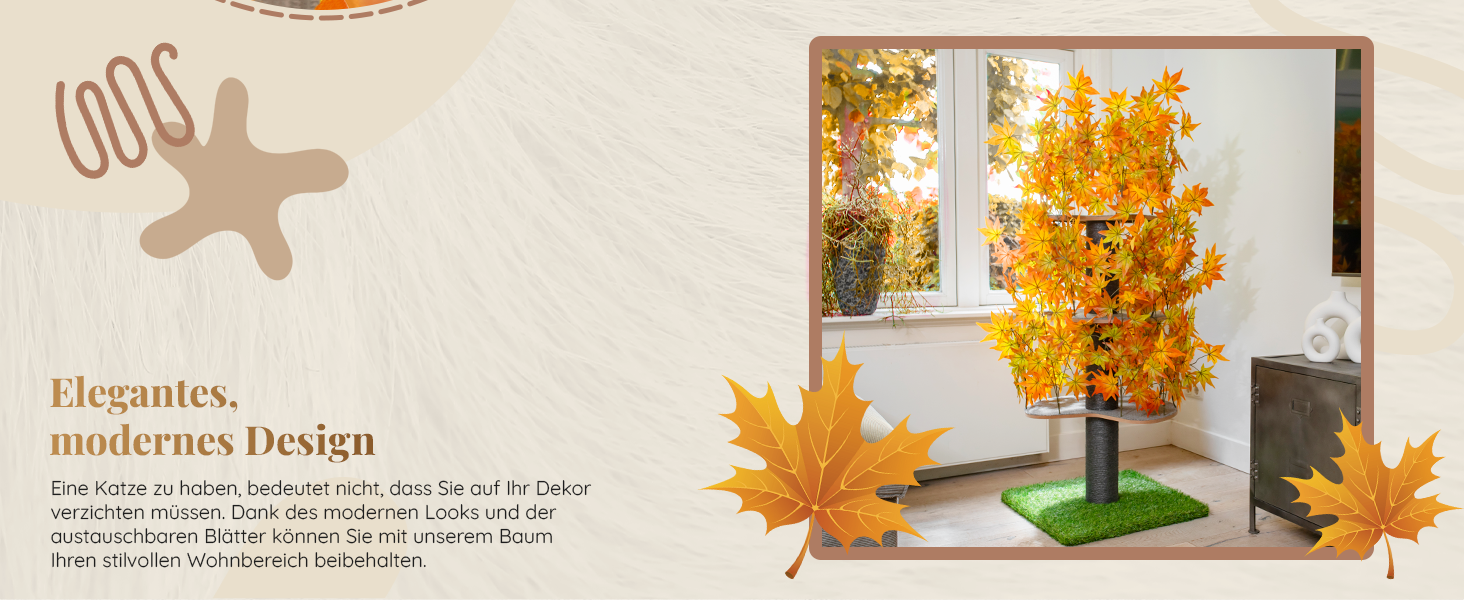 Дерево для котів Kratzbaum Natur - багатоярусне, з висувними елементами, 160 см, безпечні матеріали, патентована міцність