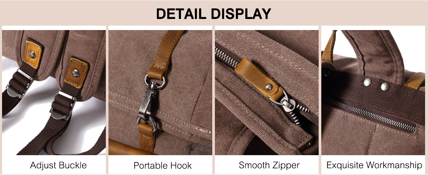 Рюкзак FANDARE Rolltop з водонепроникною тканиною, 15.6