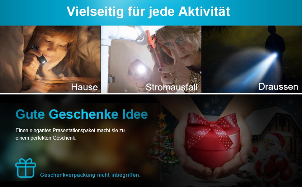 Дитячий ліхтарик Mini LED з регулюванням фокусу, 3 режими, водонепроникний, 2 шт. - ідеальний подарунок для риболовлі, походів та кемпінгу