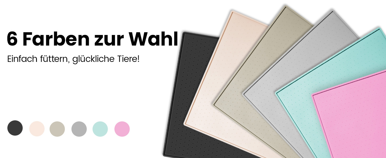 Килимок для годування собак та котів Conlun, нековзний, 100% водонепроникний, з піднятим бортиком, для запобігання розливу, придатний для миття в посудомийній машині (Taupe, 60 x 40 см)