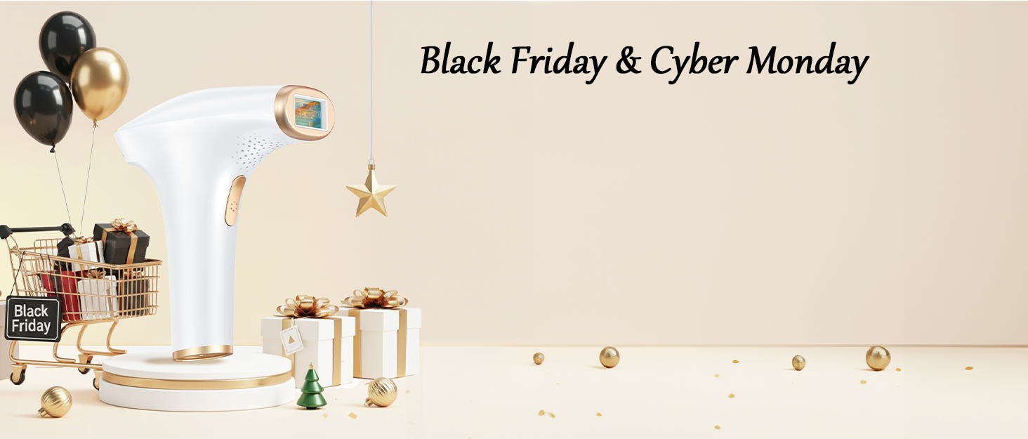 Пристрій для епіляції IPL Haarlosy - безболісна епіляція вдома для жінок та чоловіків, 9 рівнів, 999,900 імпульсів, 3 функції (HR/SC/RA), для тіла, ніг, зони бікіні, під пахвами, Platin