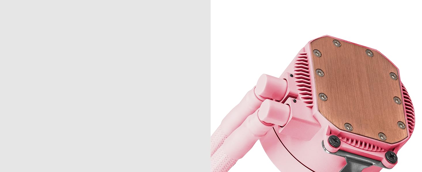 Система водяного охолодження Mars Gaming ML-ONE120 Rosa для CPU, 200W, RGB, тиха вентиляція