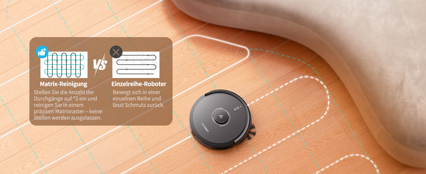 Робот-пилосос Airzeen Q10 Pro S з вологою, 6000Pa, LiDAR, керування через APP та Alexa, для дому, килимів, шерсті тварин, чорний