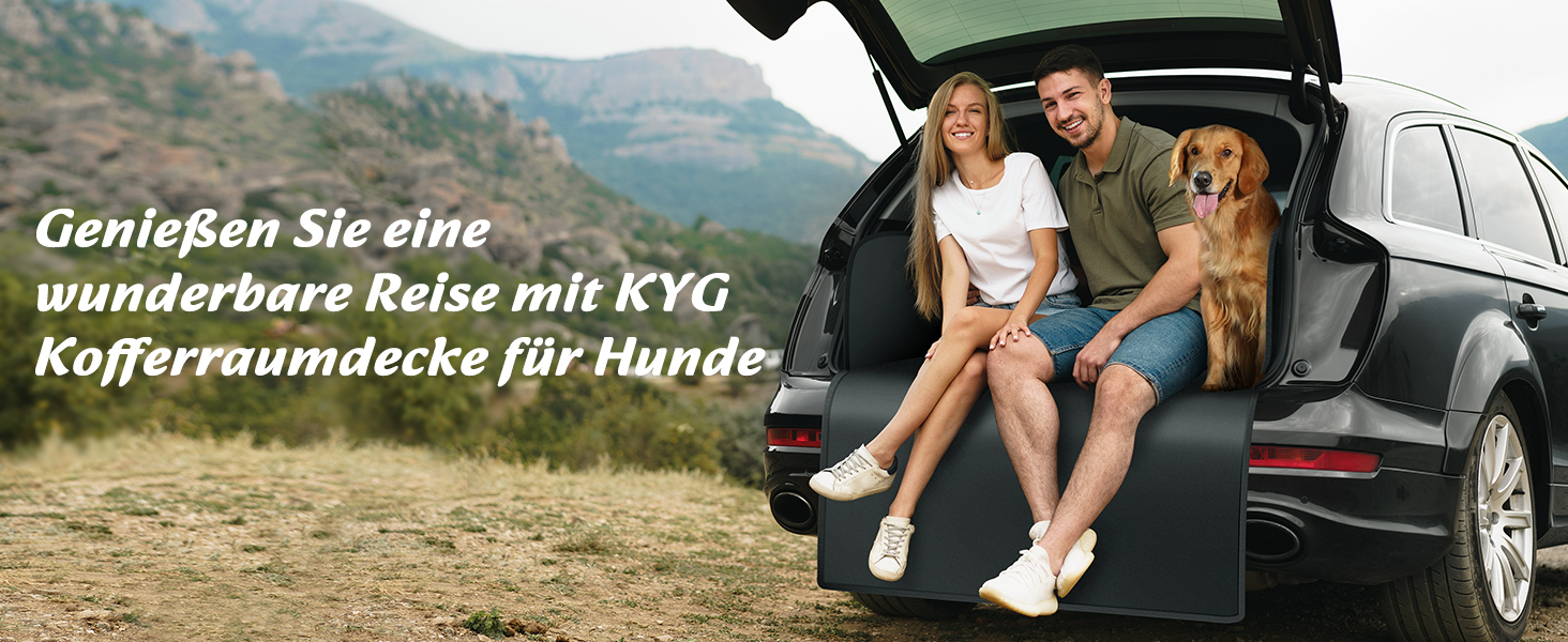 Захист для багажника автомобіля KYG XL: водовідштовхувальний, антиковзний, стійкий до подряпин, з кишенями. Підходить для універсалів, авто, SUV.