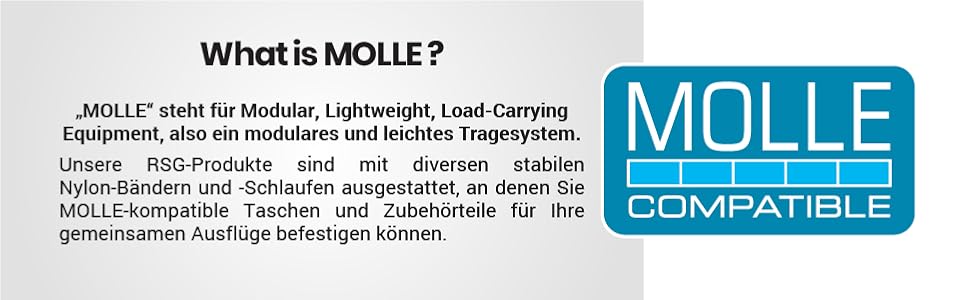 Водна пляшка для собак Kurgo RSG з відстібною сумкою, сумісна з MOLLE, кріплення для службового нашийника, блакитна, універсальний розмір