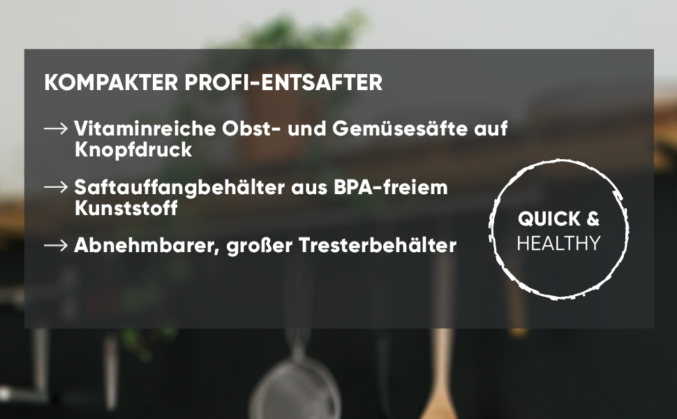 SEVERIN ES 3566: Електрична соковитискачка з нержавіючої сталі, 0.5л, чорний/нержавіюча сталь