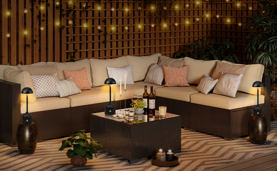 LED настільна лампа бездротова диммерна акумуляторна торшер Touch 3000k/4000k/5000k, 4500mAh, чорна, для дому, бару, готелю, вітальні, їдальні, USB, 1 шт.