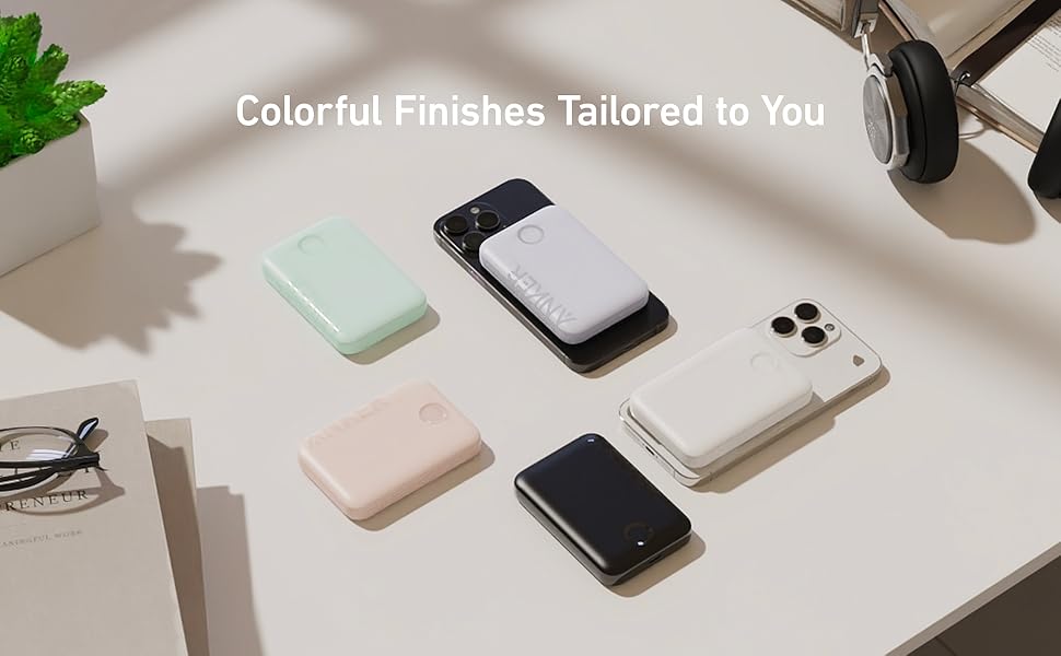 Anker PowerCore Magnetic 5K: Бездротова батарея 5000mAh для iPhone 17/16/15/14/13/12