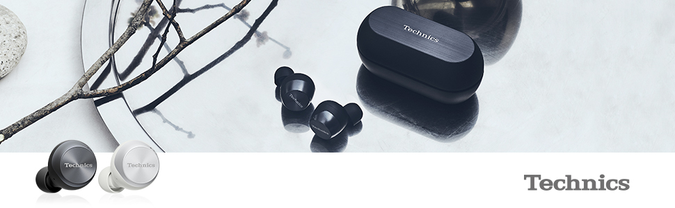 Навушники бездротові Technics EAH-AZ70WE-S Premium з шумозаглушенням, сріблясті