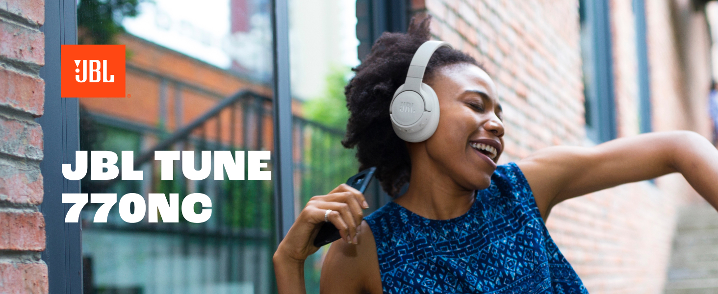 Навушники JBL Tune 770 NC – бездротові, з активним шумозаглушенням, блакитні