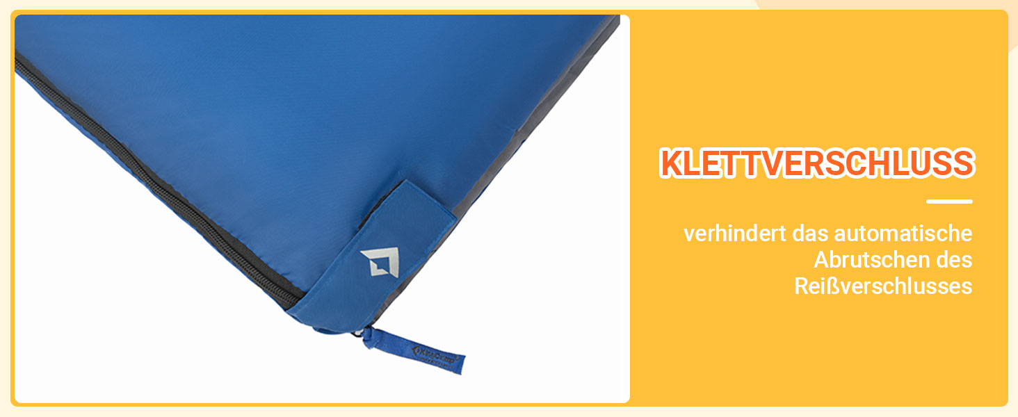 KingCamp 3-Season Sleeping Bag - Lightweight, Water-Resistant & Warm for Adults & Kids - Camping & Outdoor Use