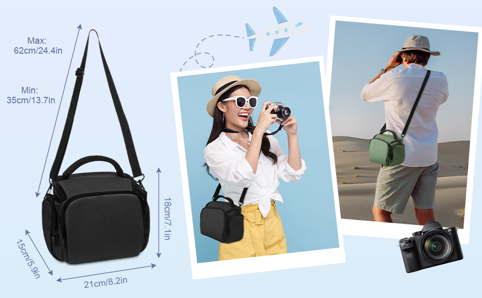 Чохол для камери Ainiv: DSLR/SLR, Canon, Nikon, Sony, водонепроникний, зелений