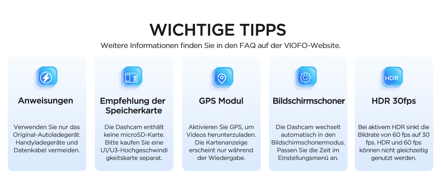 VIOFO VS1 2K Mini Dash Cam: Автомобільний відеореєстратор з GPS, HDR, Wi-Fi, 32GB, STARVIS 2 Sensor