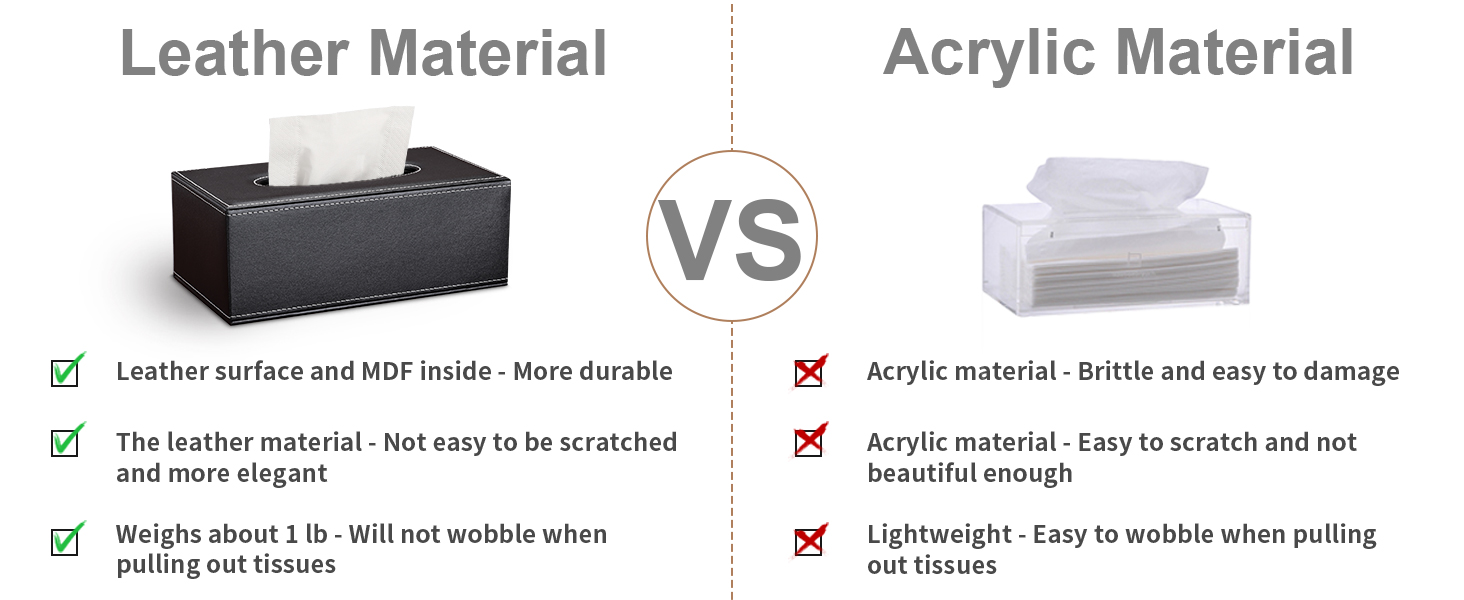 Склянка для серветок, органайзер для тканинних серветок, чорний, 25x13,5x9,5 см (з 4 підставками в подарунок)