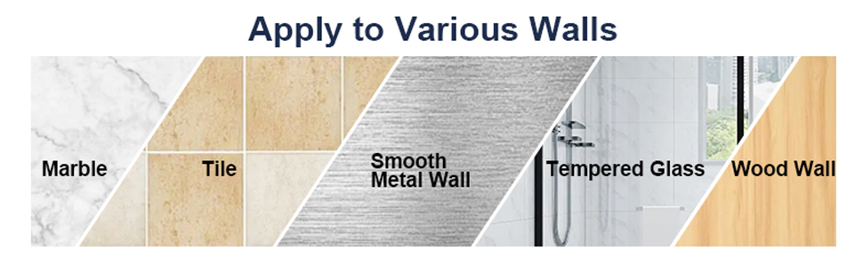 Тримач для рушників без свердління, подвійний, з нержавіючої сталі 304, з двома ручками, самоклеючий, для ванної кімнати та кухні, срібний