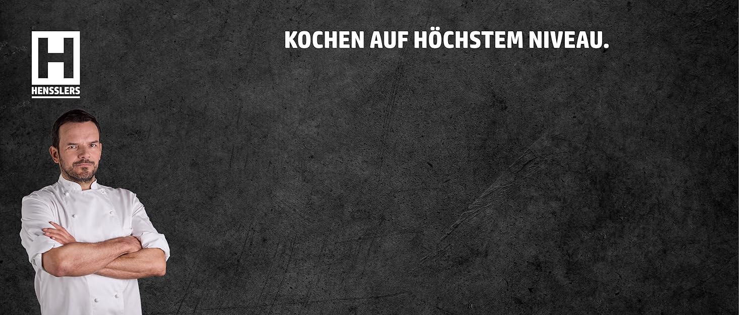 Сковорода HENSSELERS® 28 см - універсальна для всіх типів плит, антипригарне покриття, індукція, стійка до порізів та подряпин