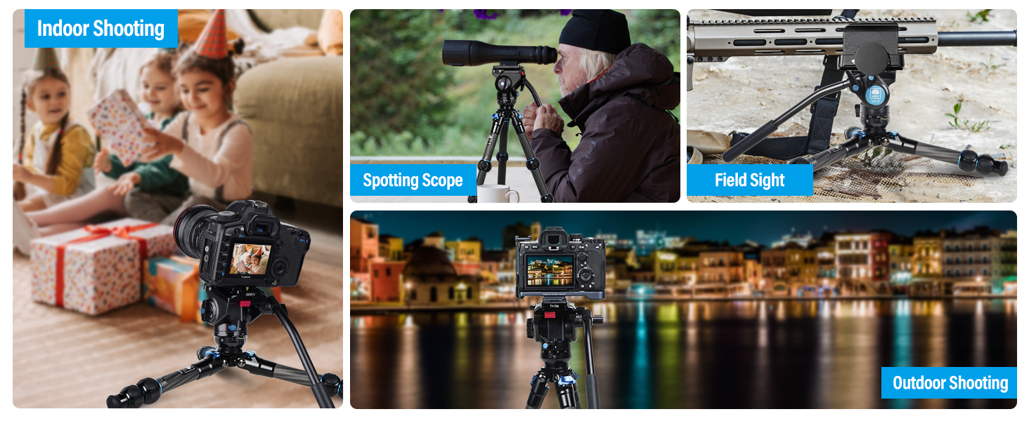 SIRUI AM-203S Міні-штатив з алюмінію: компактний, 15кг, 42см, для DSLR, Vlogging