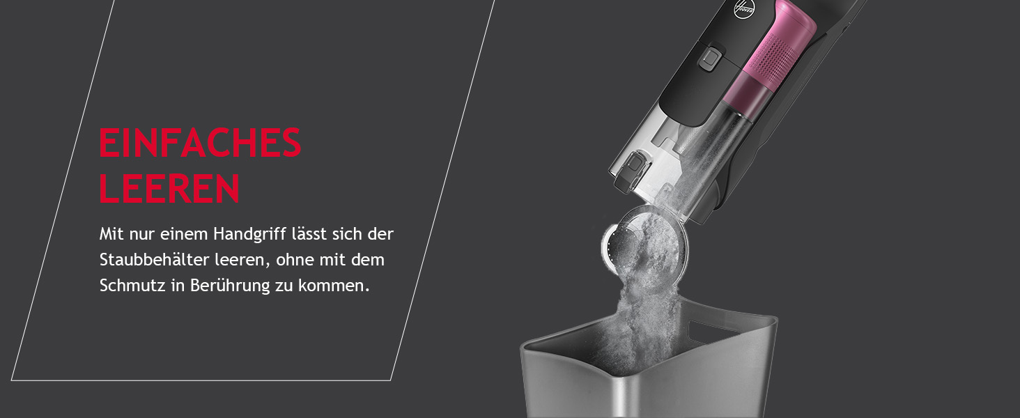 Бездротовий акумуляторний пилосос Hoover HF9 Home I 2 шт. акумулятори, до 240 м² та 60 хв роботи, потужний, бездротовий, без мішка, з LED-підсвічуванням та антизаплутувальною насадкою для будь-яких поверхонь