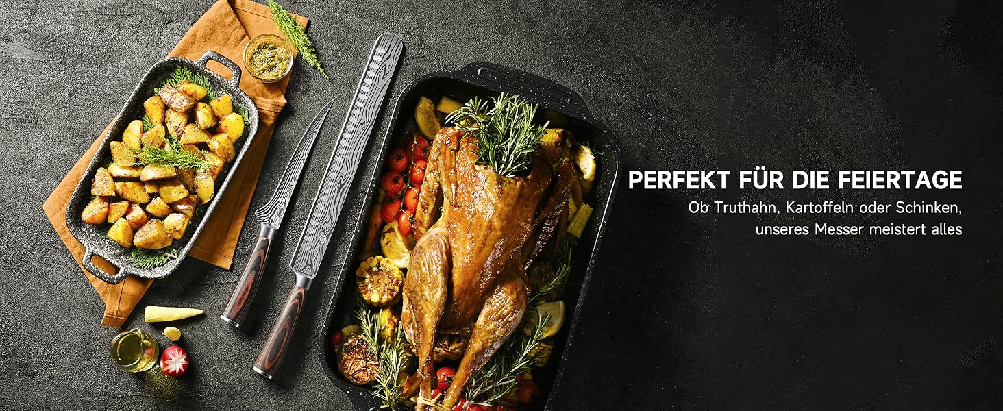 Ніж Sunnecko для овочів та фруктів 9 см: універсальний кухонний ніж з нержавіючої сталі з ергономічною ручкою