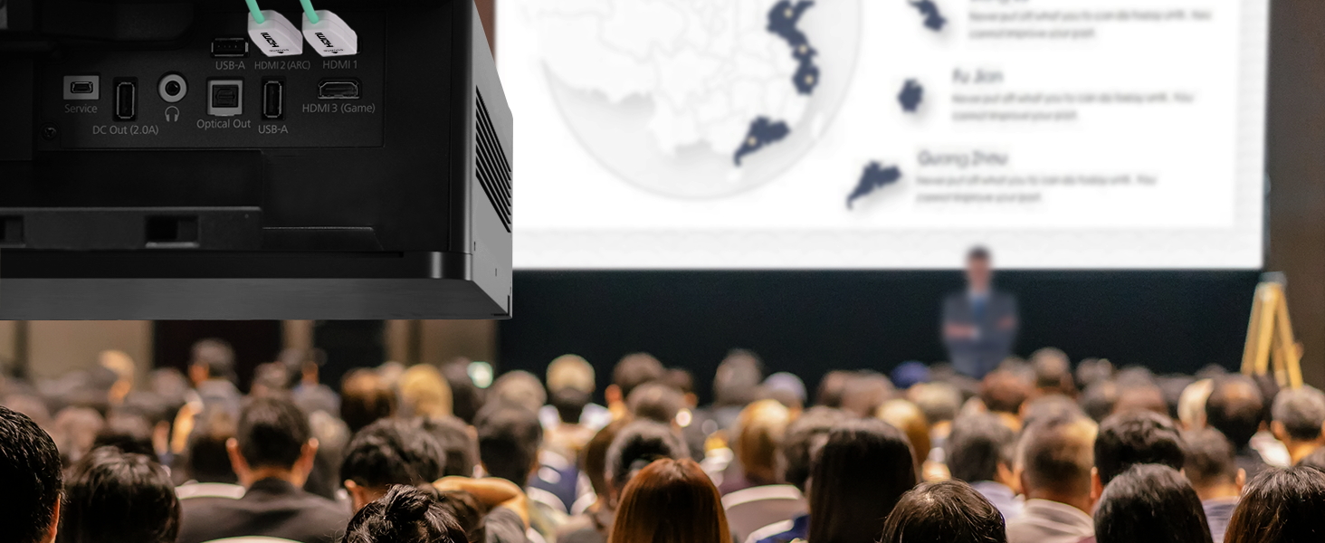 HDMI 2.1 оптоволоконний кабель 1м, 48 Гбіт/с, 8K@60Hz, 4K@120Hz, Dynamic HDR, eARC, Dolby, HDCP 2.2/2.3, сумісний з PS5, Xbox Series X, RTX 4090, TV, Beamer, AVR, зелений