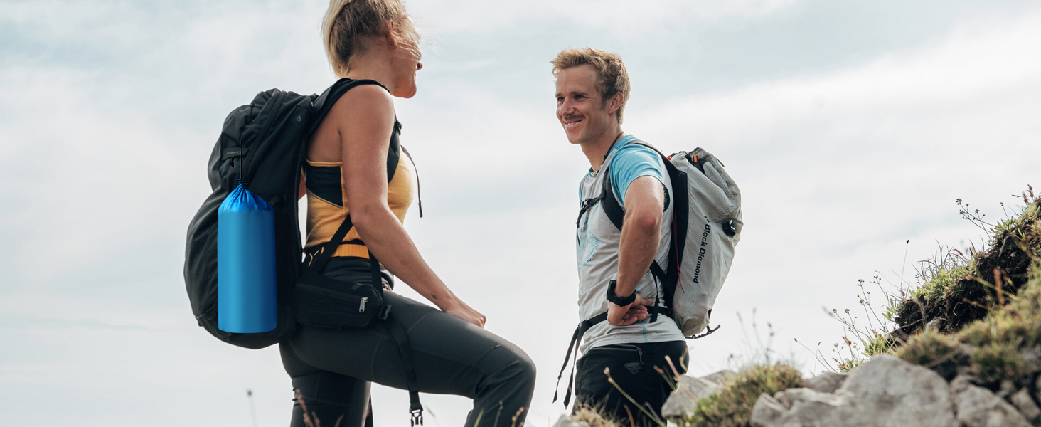 Надувний килимок для кемпінгу Isomatte 9 см, 200x68 см, з подушкою, водонепроникний, синій - для туризму, пляжу, намету